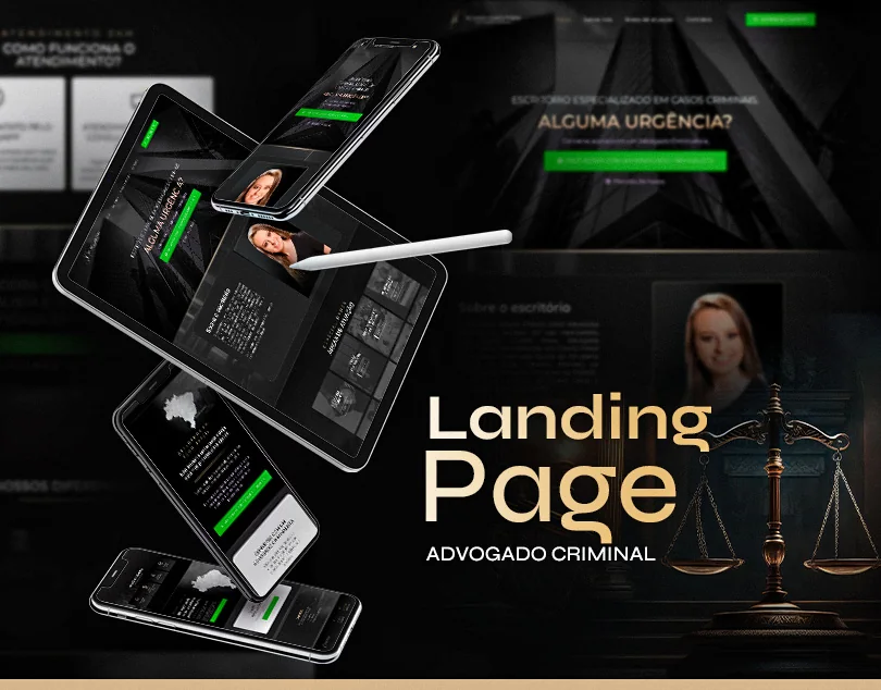 Juliana Chaves Vieira · Landing page para advocacia criminal