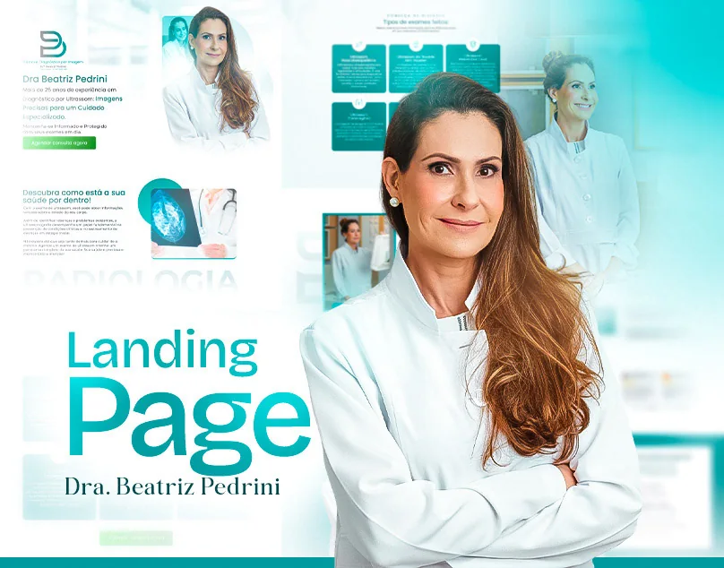 Dra. Beatriz Pedrini · Landing page para diagnóstico por imagem