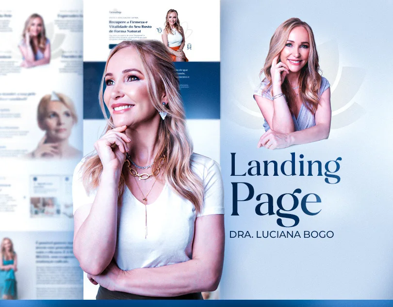 Dra. Luciana Bogo · Landing page para dermatologia