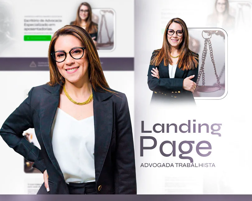 Advogada trabalhista · Landing page para advocacia trabalhista