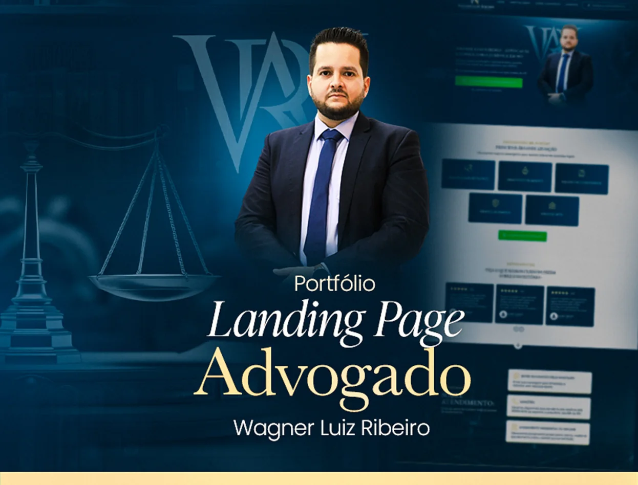 Advogado · Landing page para advocacia e consultoria