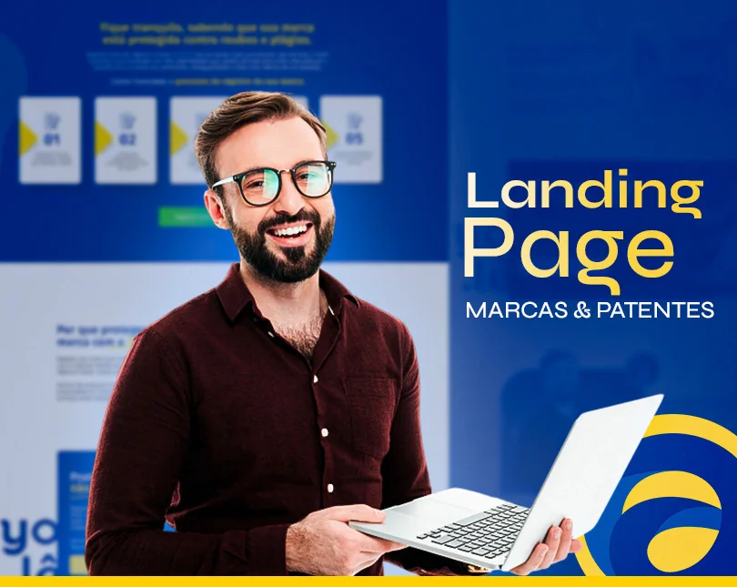 Registro de marca · Landing page para marcas e patentes