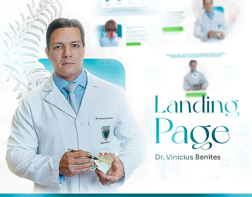 Dr. Vinicius Benites · Landing page para hérnia de disco