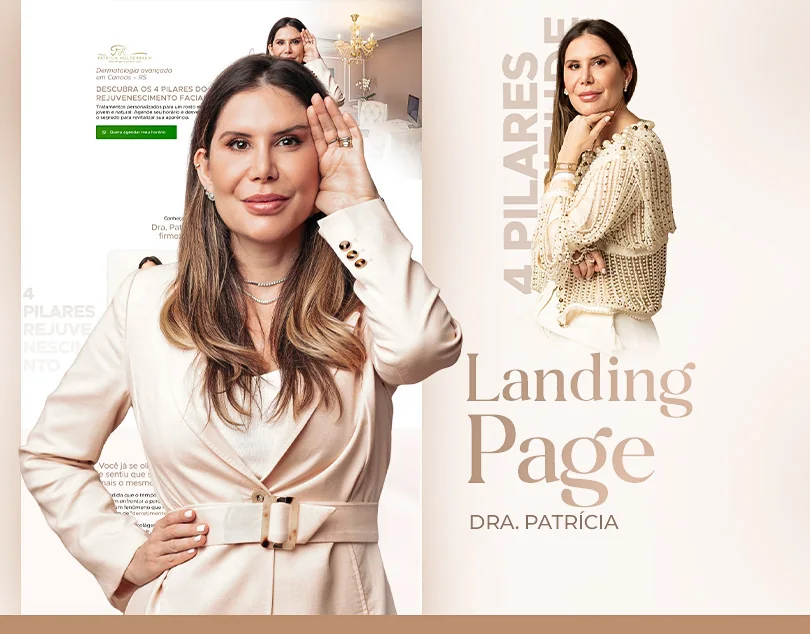 Dra. Patrícia · Landing page para dermatologia