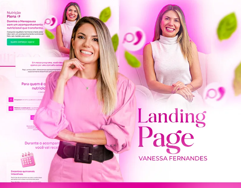 Nutrição Plena · Página de lançamento para nutrição na menopausa
