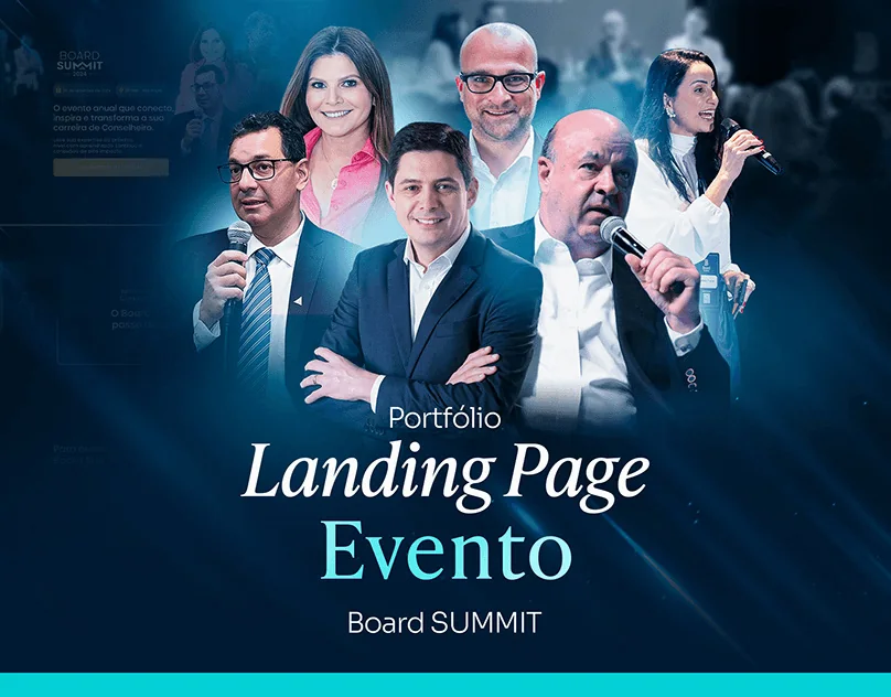 Board Summit 2024 · Página de vendas para evento para conselheiros
