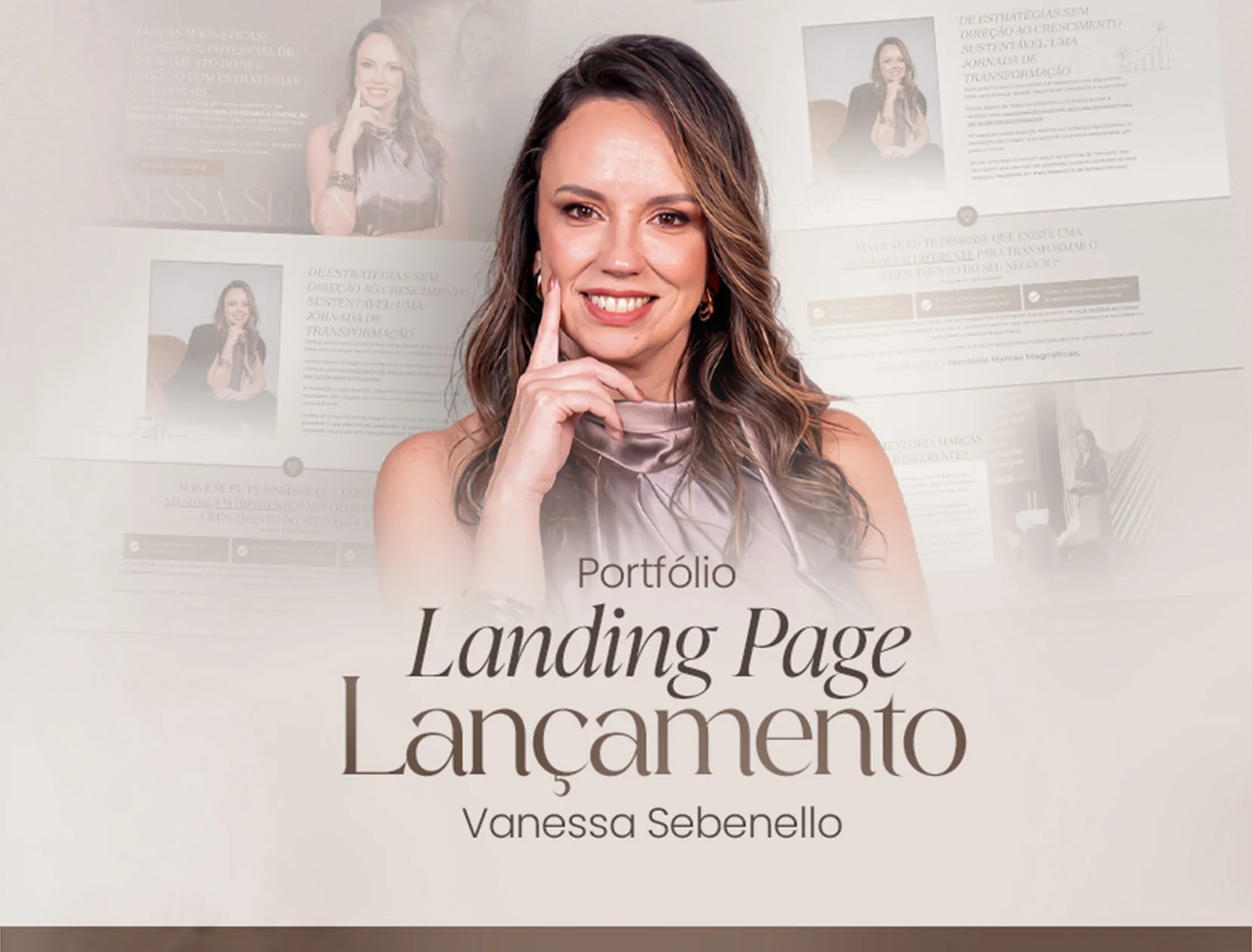 Vanessa Sebenello · Página de lançamento para lançamento de estratégias