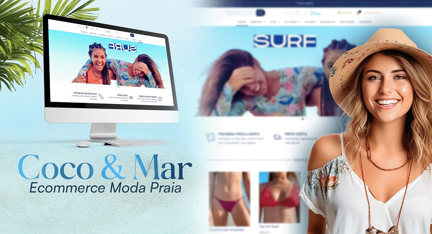 Coco & Mar · Site para moda praia