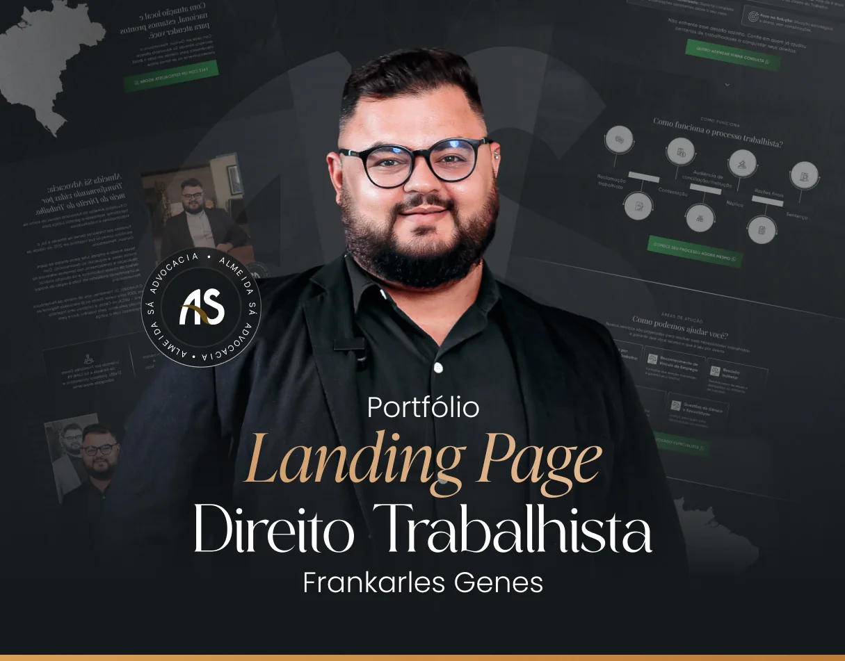 Frankarles Almeida · Página de vendas para direito do trabalho