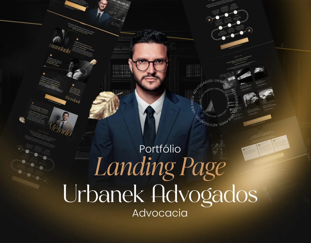Urbanek Advogados · Landing page para advocacia criminal