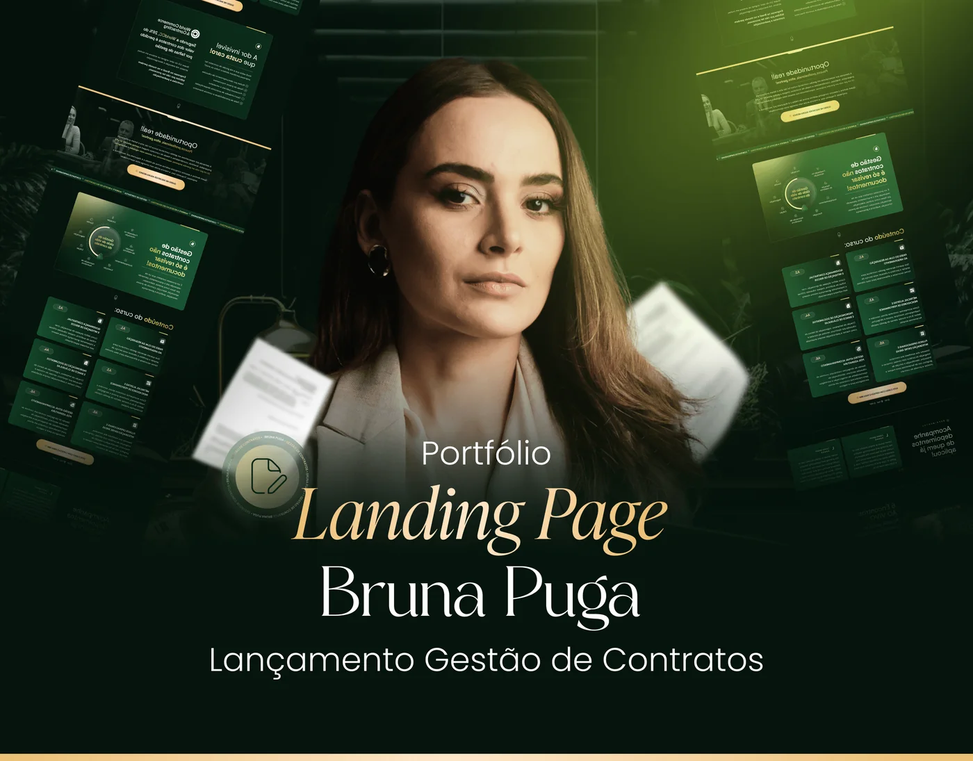 Bruna Puga · Página de lançamento para curso para advogados