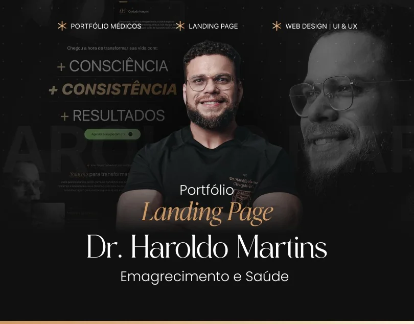 Dr. Haroldo Martins · Landing page para emagrecimento