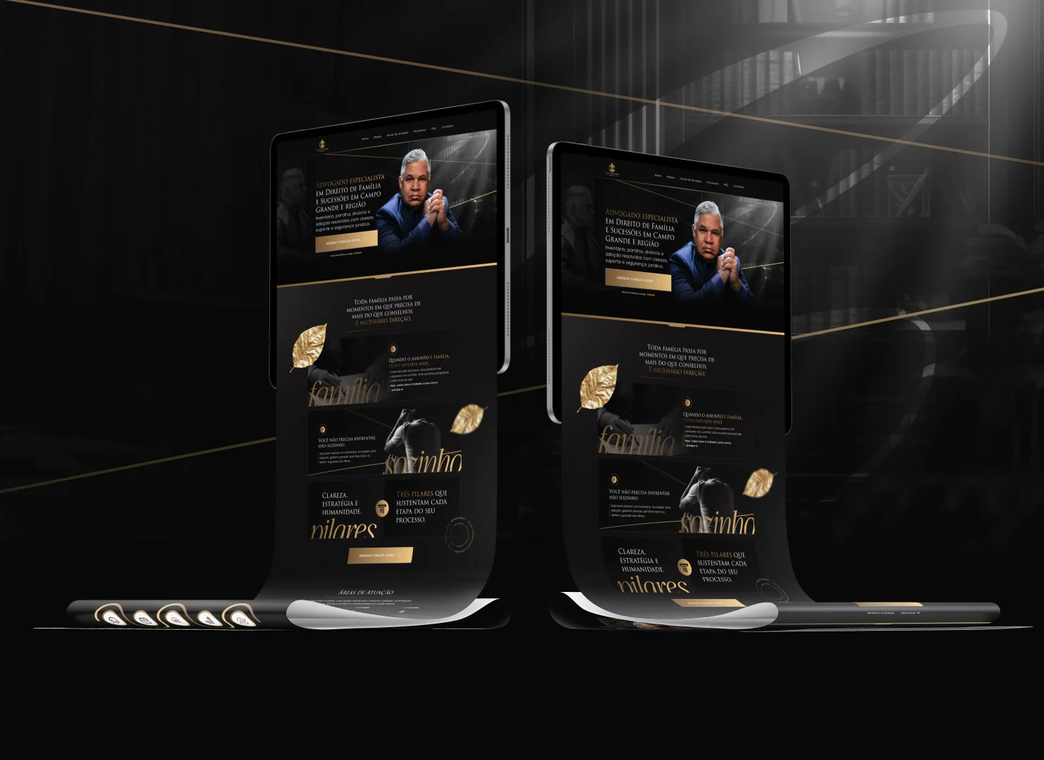 Advogado de família · Landing page para direito de família