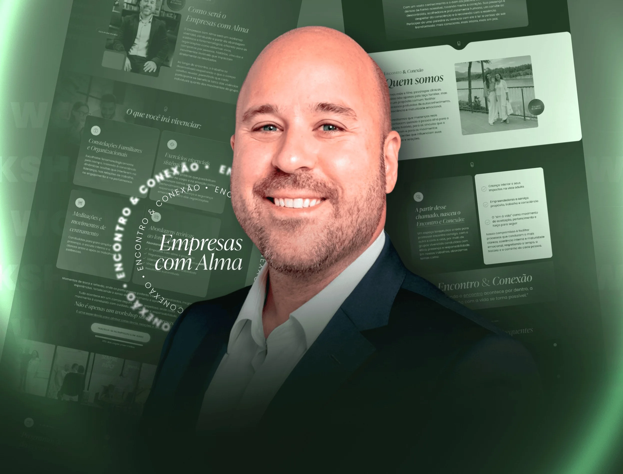 Empresas com Alma · Página de lançamento para constelação familiar nas organizações