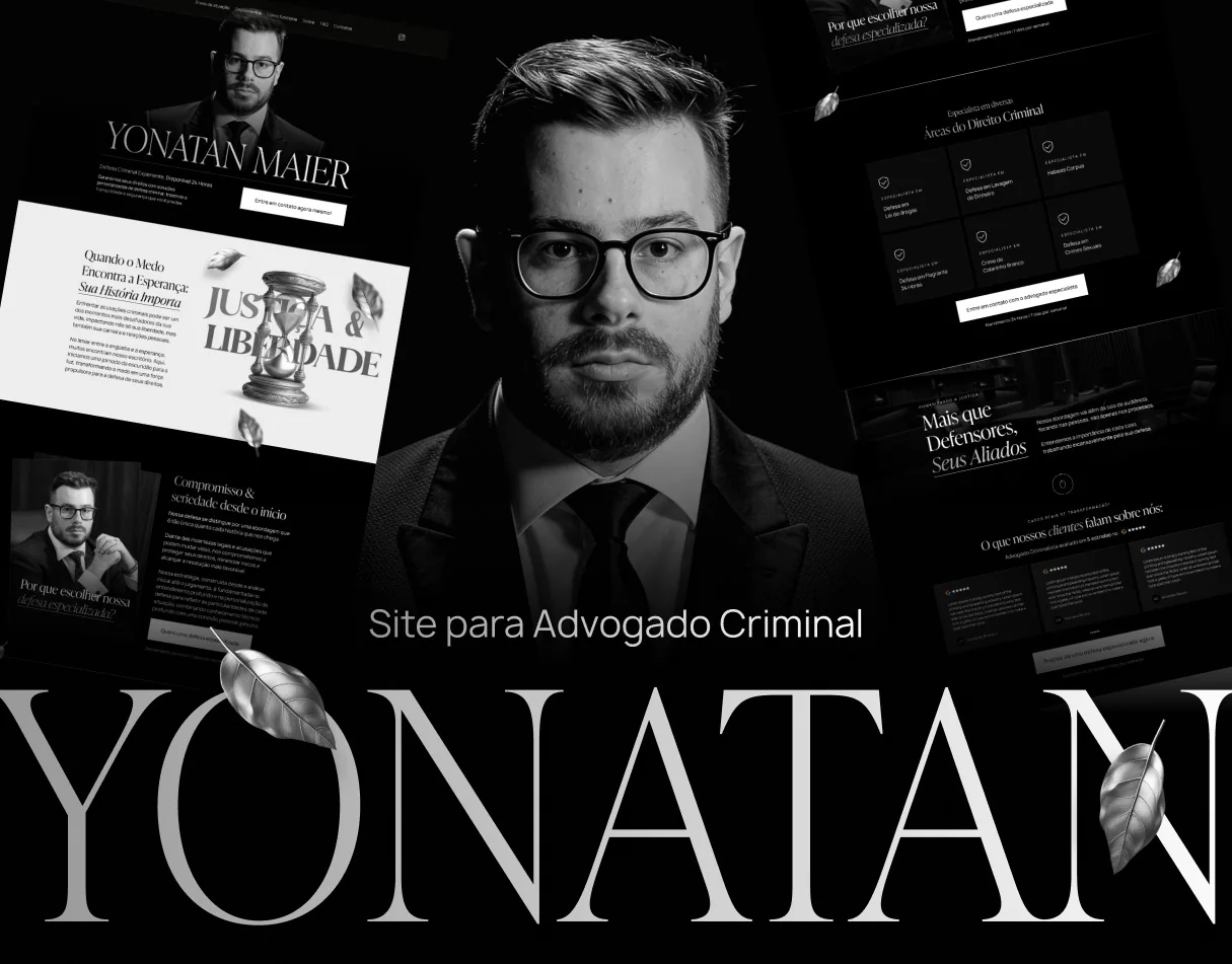 Maier Advocacia · Site para advocacia criminal