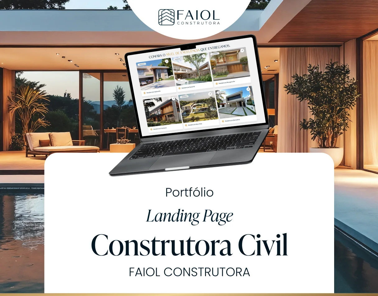 Construtora · Landing page para construção civil