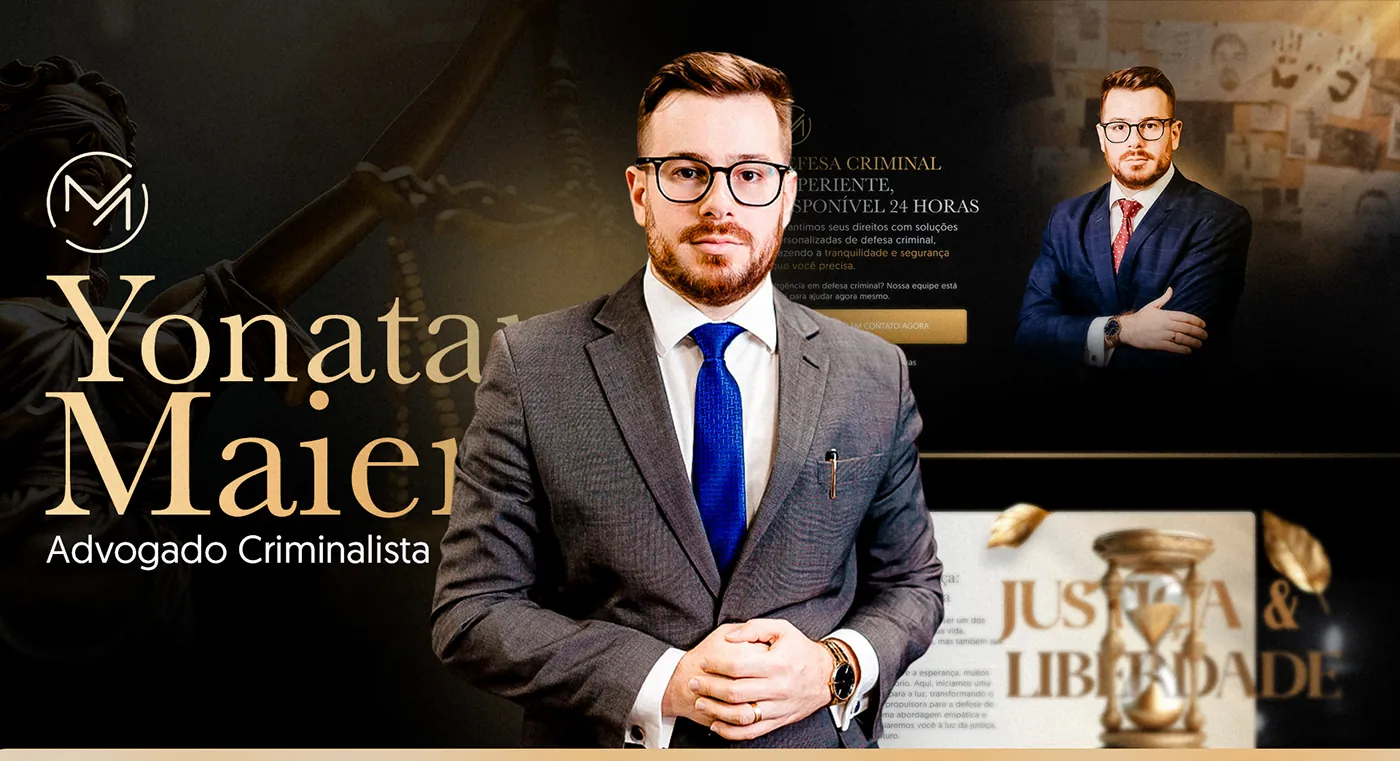 Yonatan Maier, Página de vendas para advocacia criminal, página completa