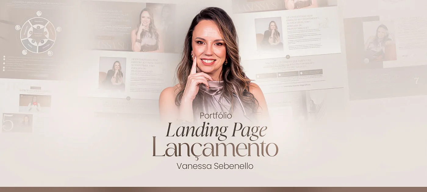 Vanessa Sebenello, Página de lançamento para lançamento de estratégias, página completa