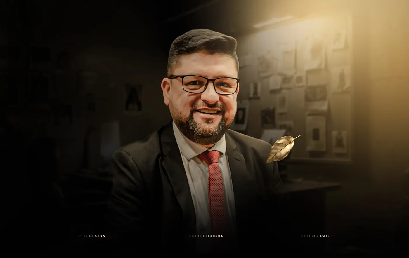 Advocacia empresarial e criminal, Landing page para advocacia empresarial e criminal, página completa