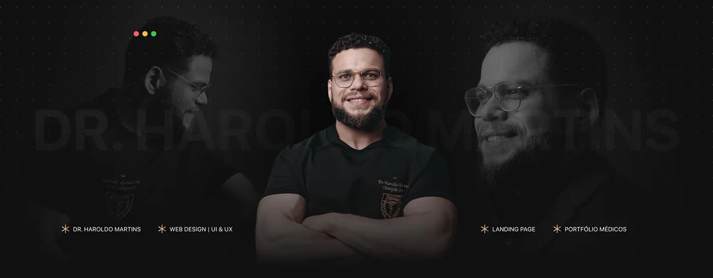 Dr. Haroldo Martins, Landing page para emagrecimento, página completa