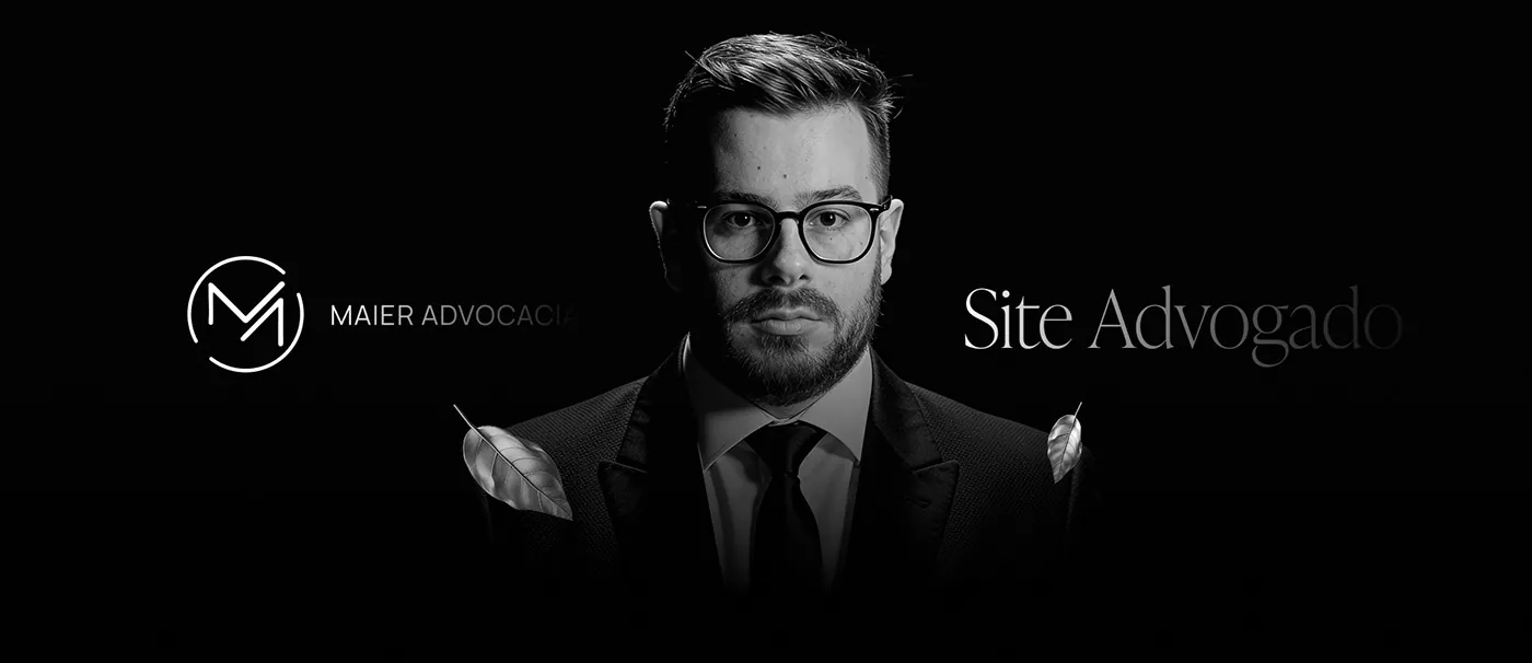 Maier Advocacia, Site para advocacia criminal, página completa